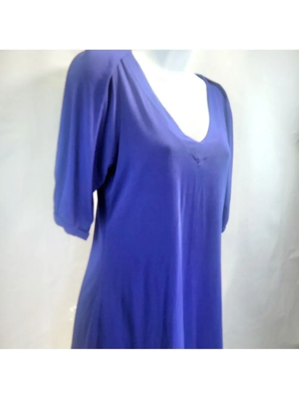 Banana Republic Balloon Puff Sleeve V Neck Blouse Small